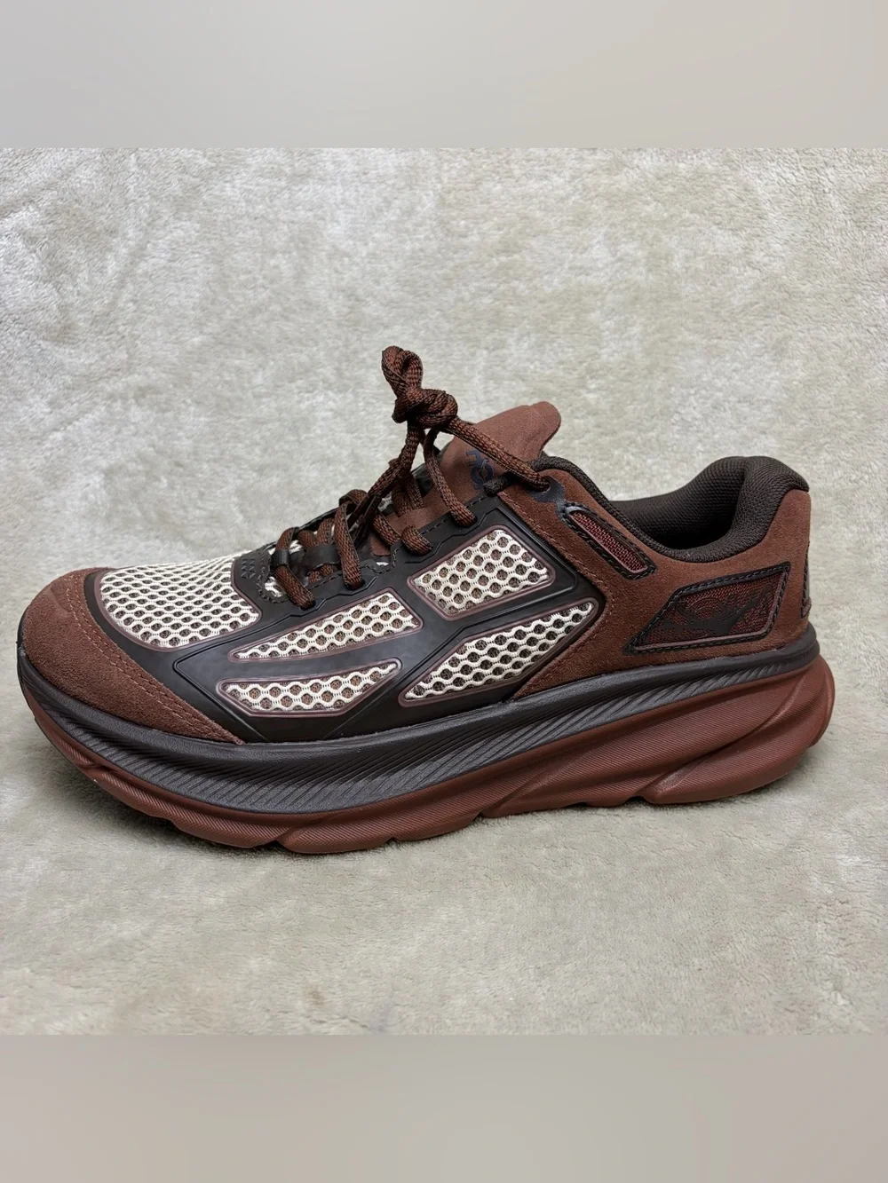 HOKA Clifton L One 9 Brown Iron Men's 9.5 Women's 10.5 Running Shoes 1173333-MCS